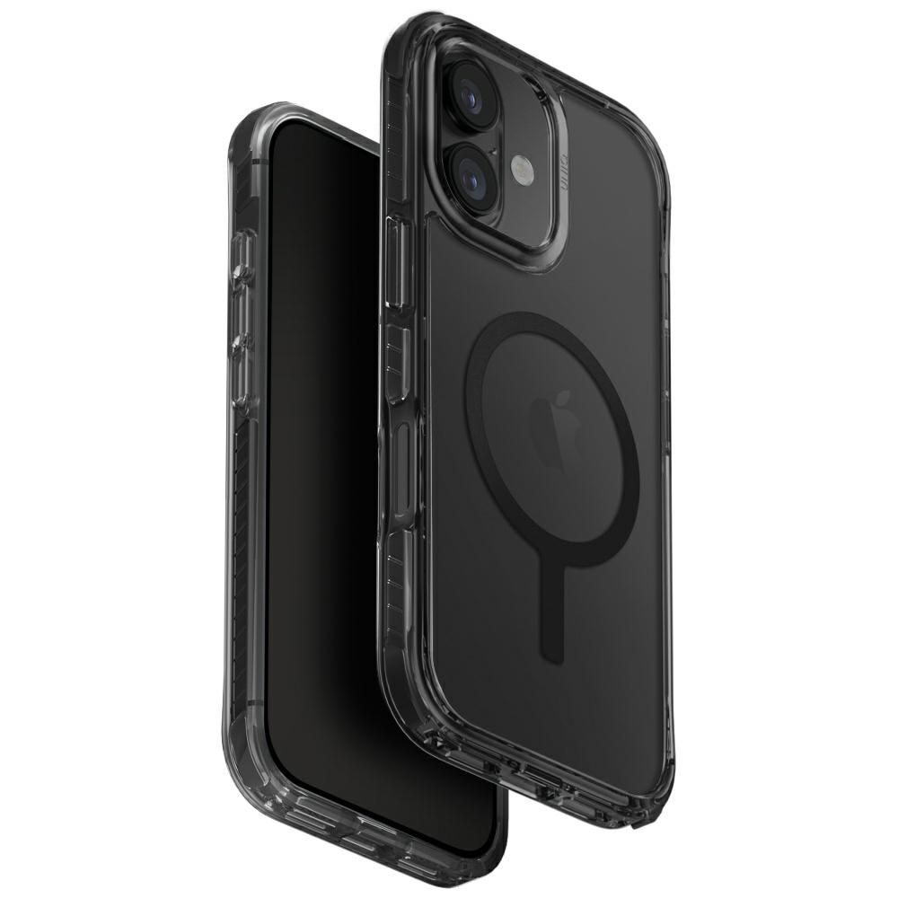 Uniq Combat Magclick Lataussuojakuori iPhone 17:lle - Musta