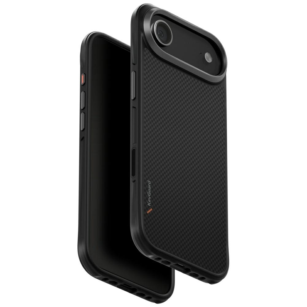 Uniq Keva Magclick Lataussuojakuori iPhone 17 Air:lle - Musta