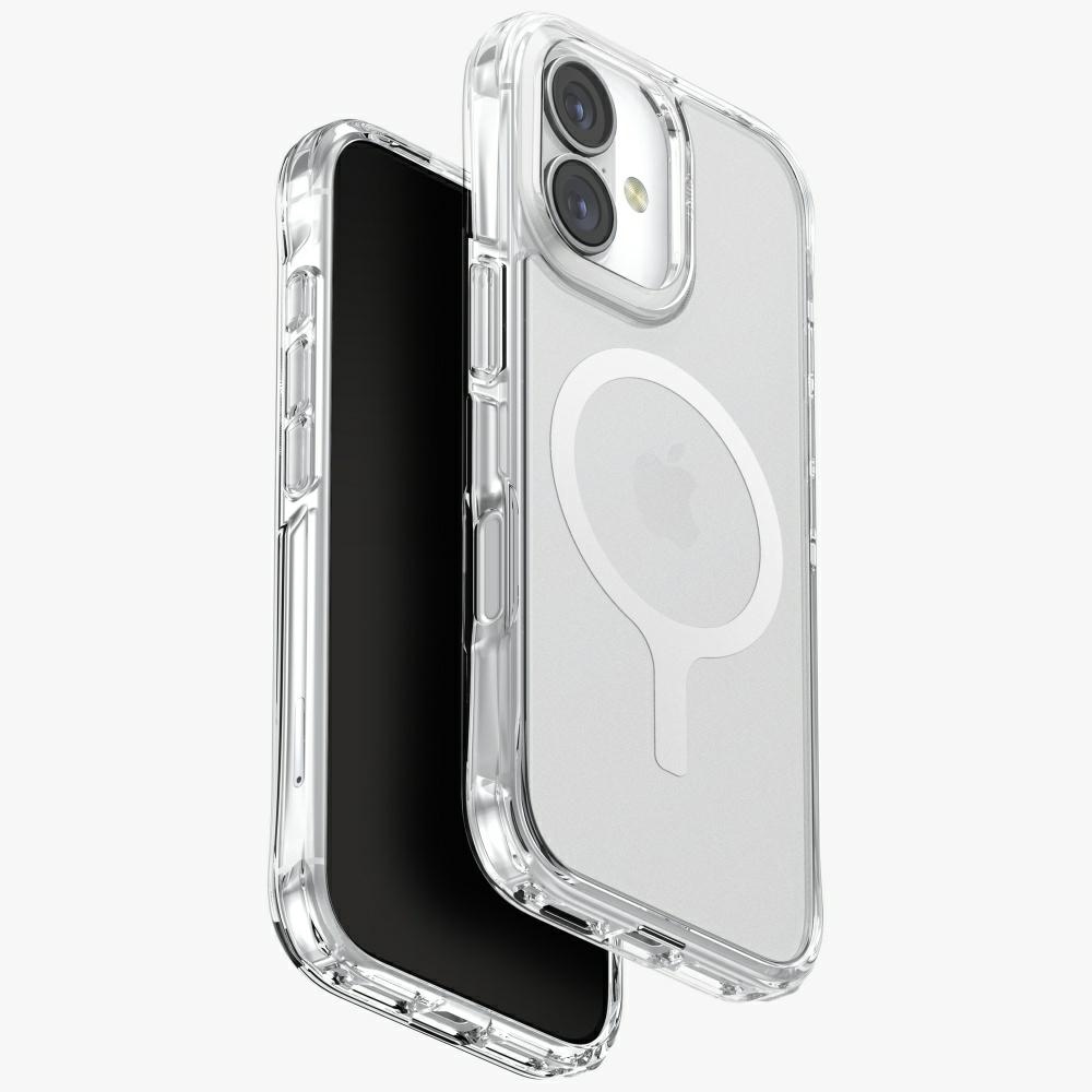Uniq LifePro Xtreme Magclick -latauskuori iPhone 17 - läpinäkyvä-glitter