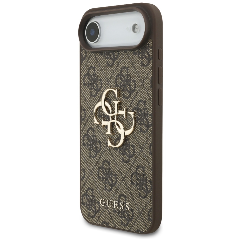 Guess 4G Big Logo Suojakuori iPhone 17 Air:lle - Ruskea