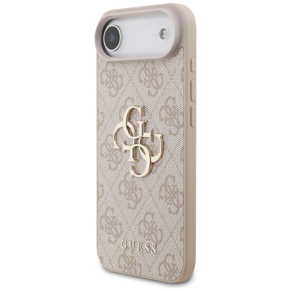 Guess 4G Big Logo Suojakuori iPhone 17 Air:lle - Vaaleanpunainen