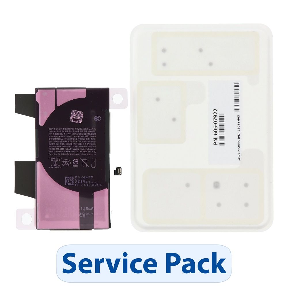 ServicePack Akku Apple iPhone 12 / 12 Pro:lle (661-17920)