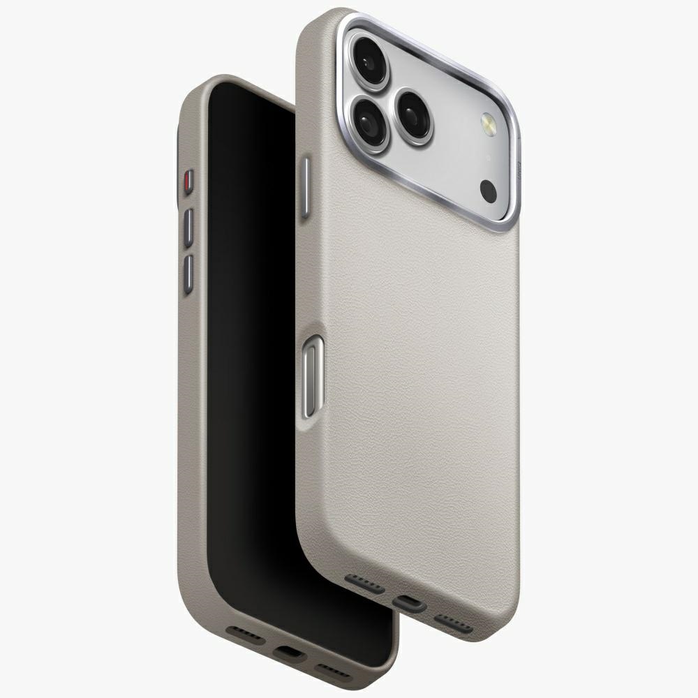 Uniq Lyden Magclick Charging Suojakuori iPhone 17 Pro Max:lle - harmaa