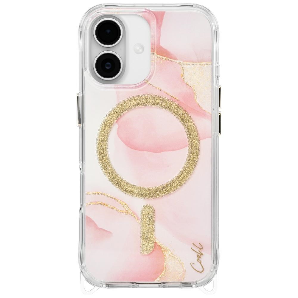 Uniq Coehl Aeris Suojakuori iPhone 17:lle Magneettisella Latauksella - Vaaleanpunainen