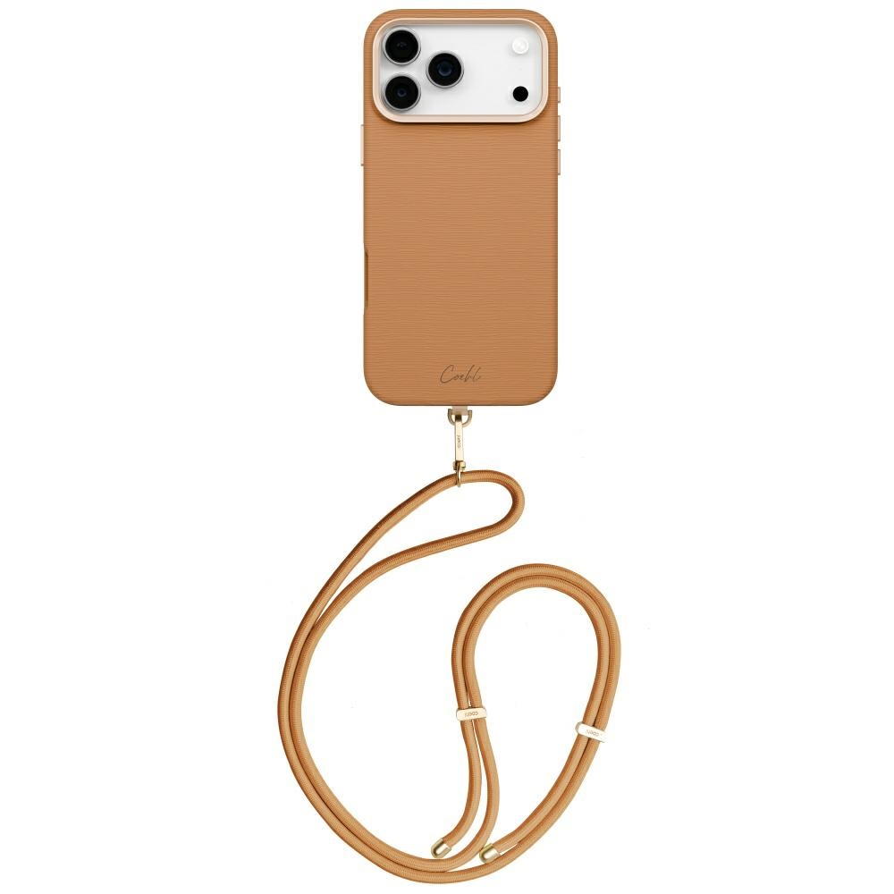 Uniq Coehl Mirelle Suojakuori iPhone 17 Pro Max:lle Magneettisella Latauksella - Ruskea