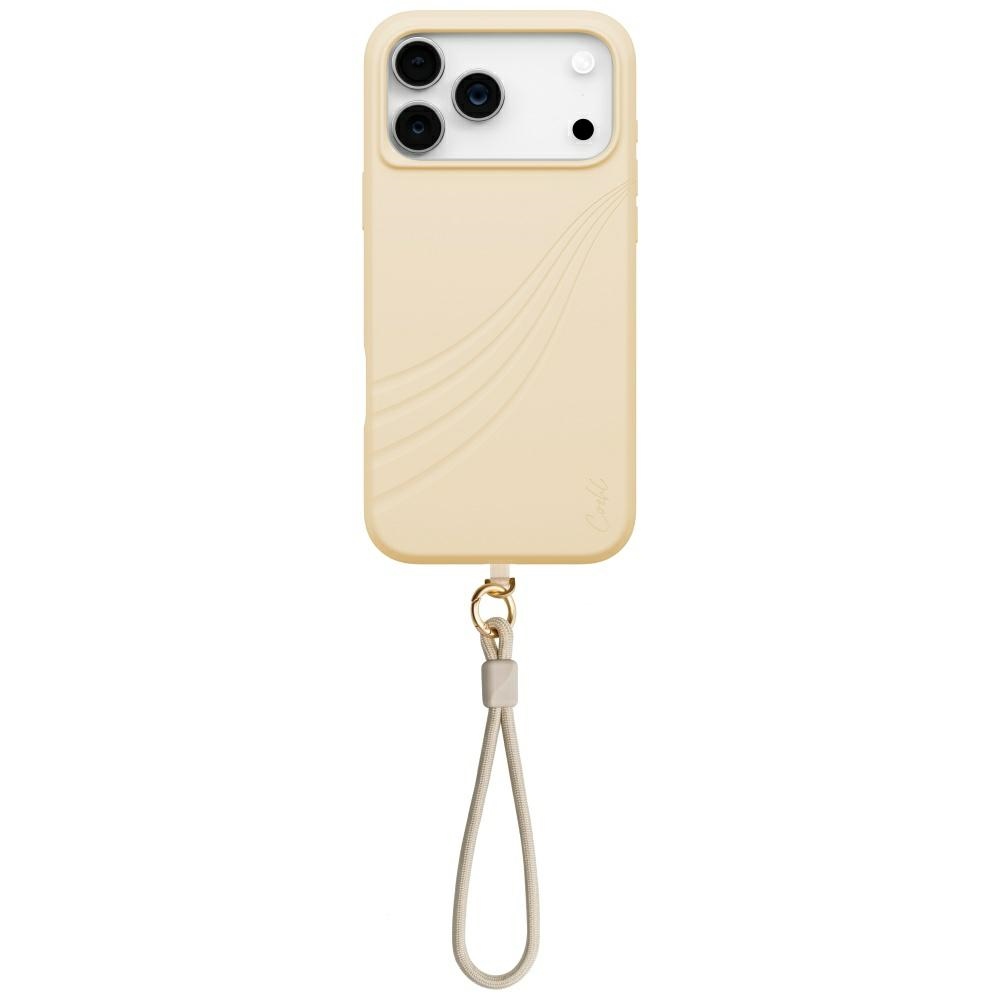 Uniq Coehl Serina Suojakuori iPhone 17 Pro Max:lle Magneettisella Latauksella - Beige