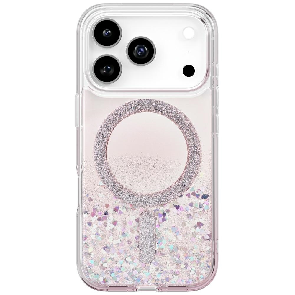 Uniq Coehl Solea Suojakuori iPhone 17 Pro:lle Magneettisella Latauksella - Vaaleanpunainen