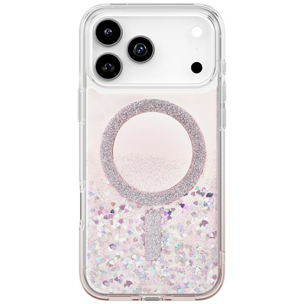 Uniq Coehl Solea Suojakuori iPhone 17 Pro Max:lle Magneettisella Latauksella - Vaaleanpunainen