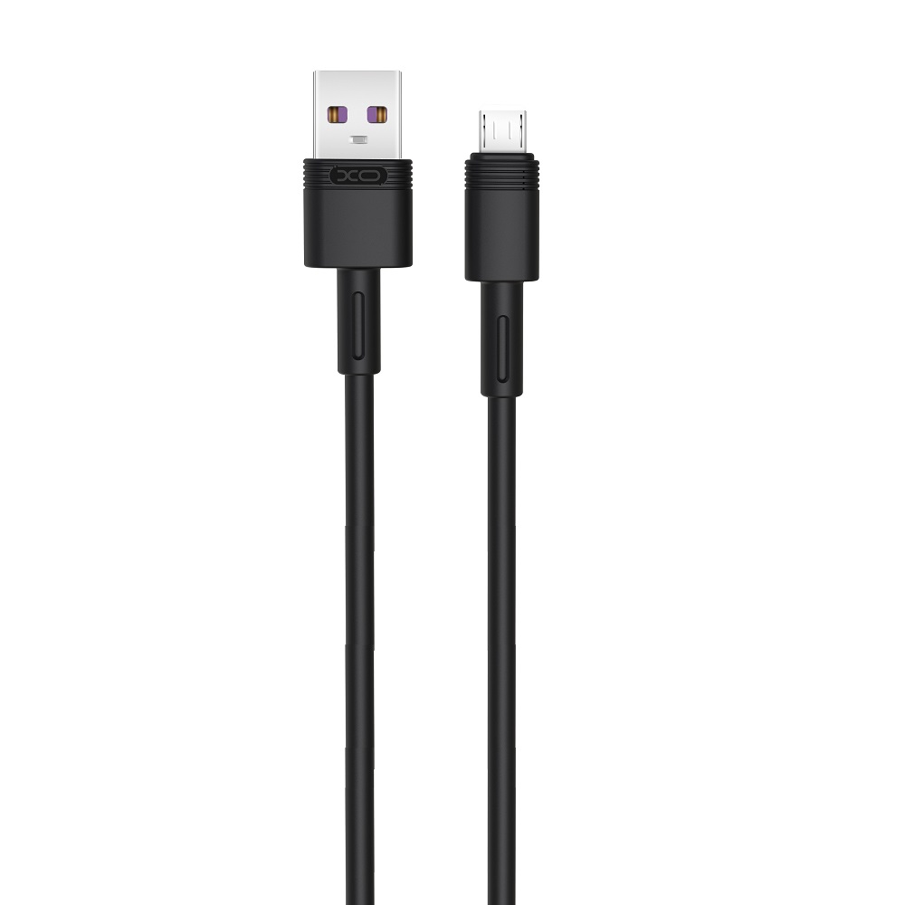 XO-kaapeli NB-Q166 USB - microUSB 1,0 m 5A musta
