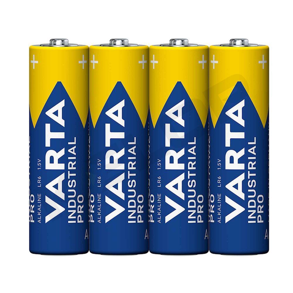 VARTA alkaliparisto R6 (AA) Industrial Pro 4 kpl