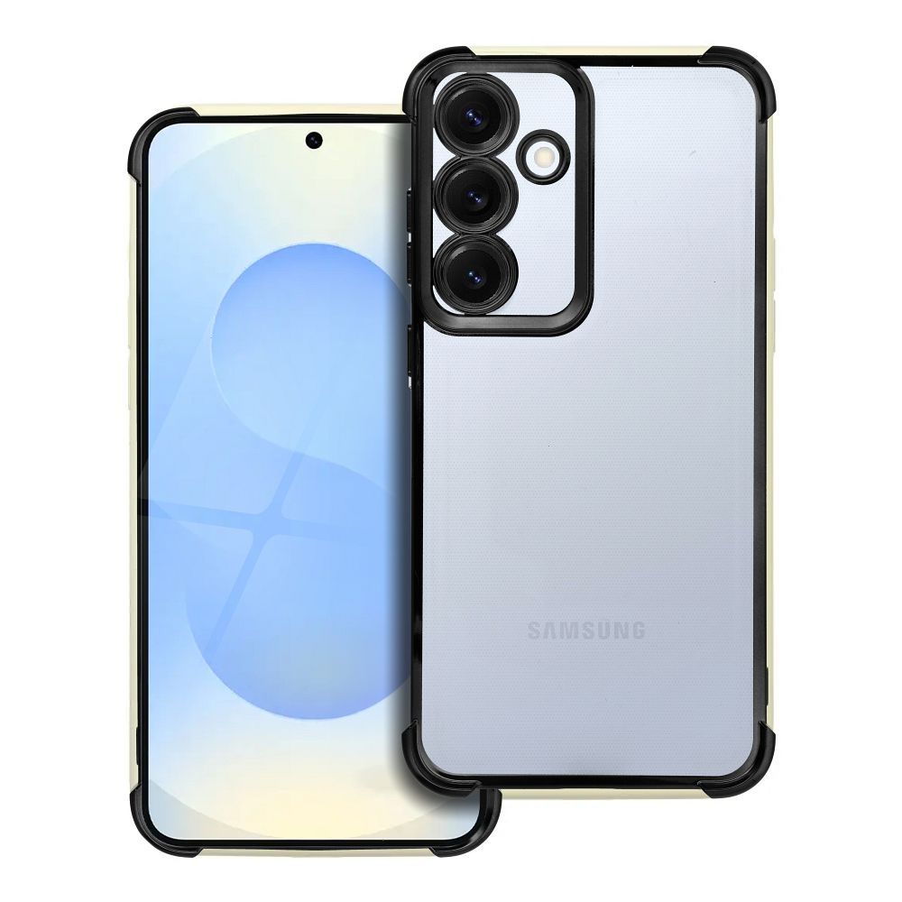 Suojakuori Samsung S25 PLUS:lle Antishock Electro musta