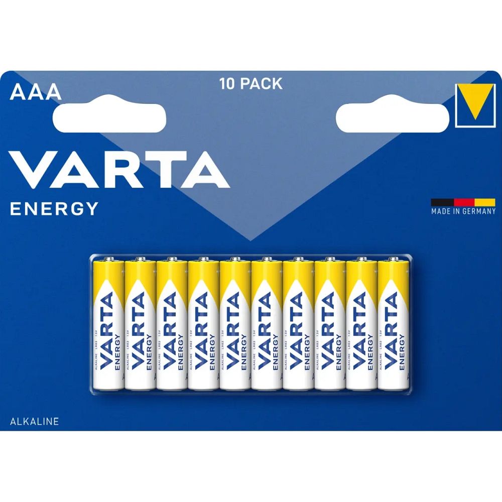 VARTA alkaliparisto R3 (AAA) Energy 10 kpl
