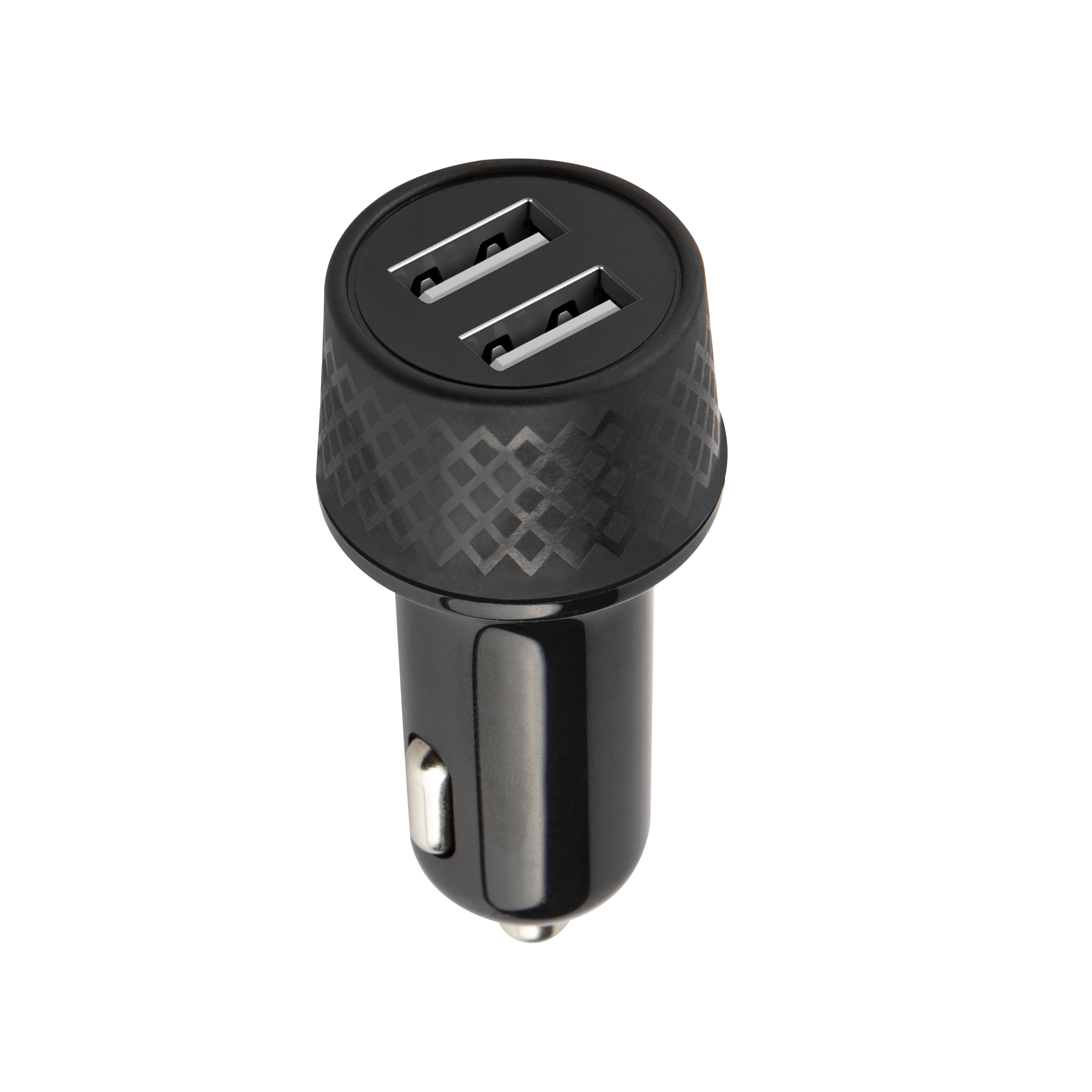 Forever LA-03 autolaturi 1xUSB 2,4A + 1xUSB QC 3.0 (musta)