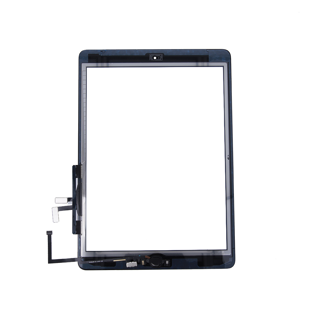 Kosketusnäyttö iPad 5 9.7'' 2017 täysi etusarja musta