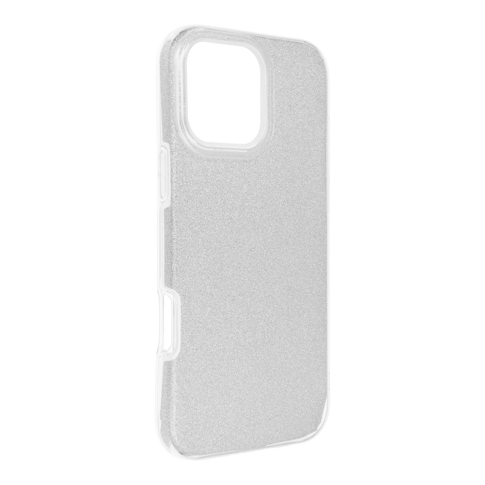 SHINING suojakuori IPHONE 16 Pro Max hopea