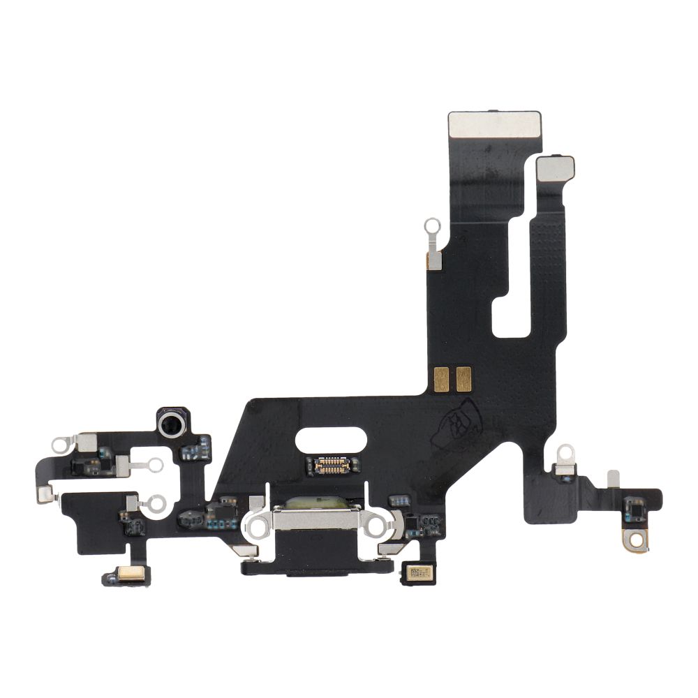 Latausjousto USB IPHONE 11:lle musta (käytetty)