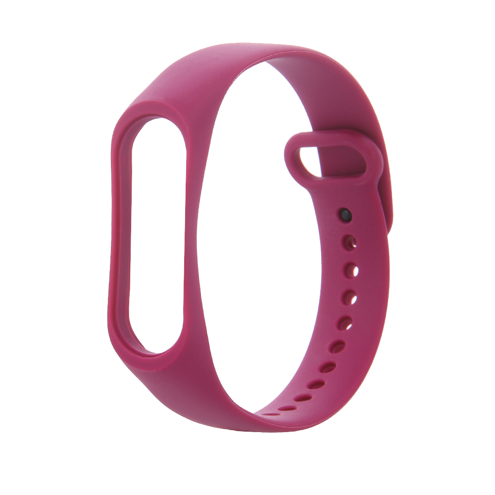 Silikoniranneke Xiaomi Mi Band 5 / 6, vadelma