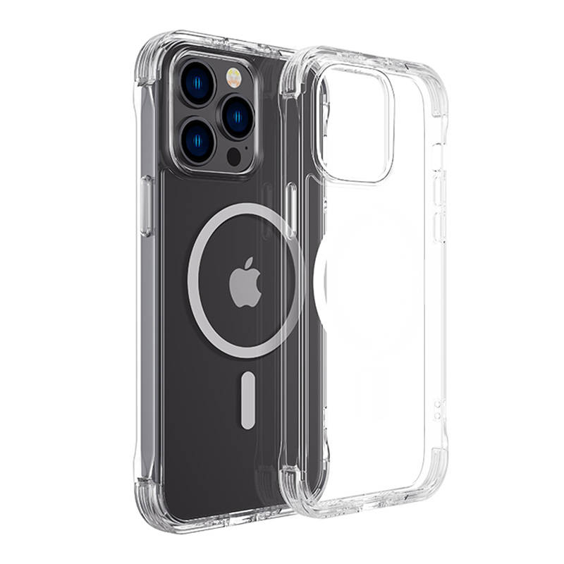 Joyroom JR-14H5 läpinäkyvä magneettinen kotelo iPhone 14:lle