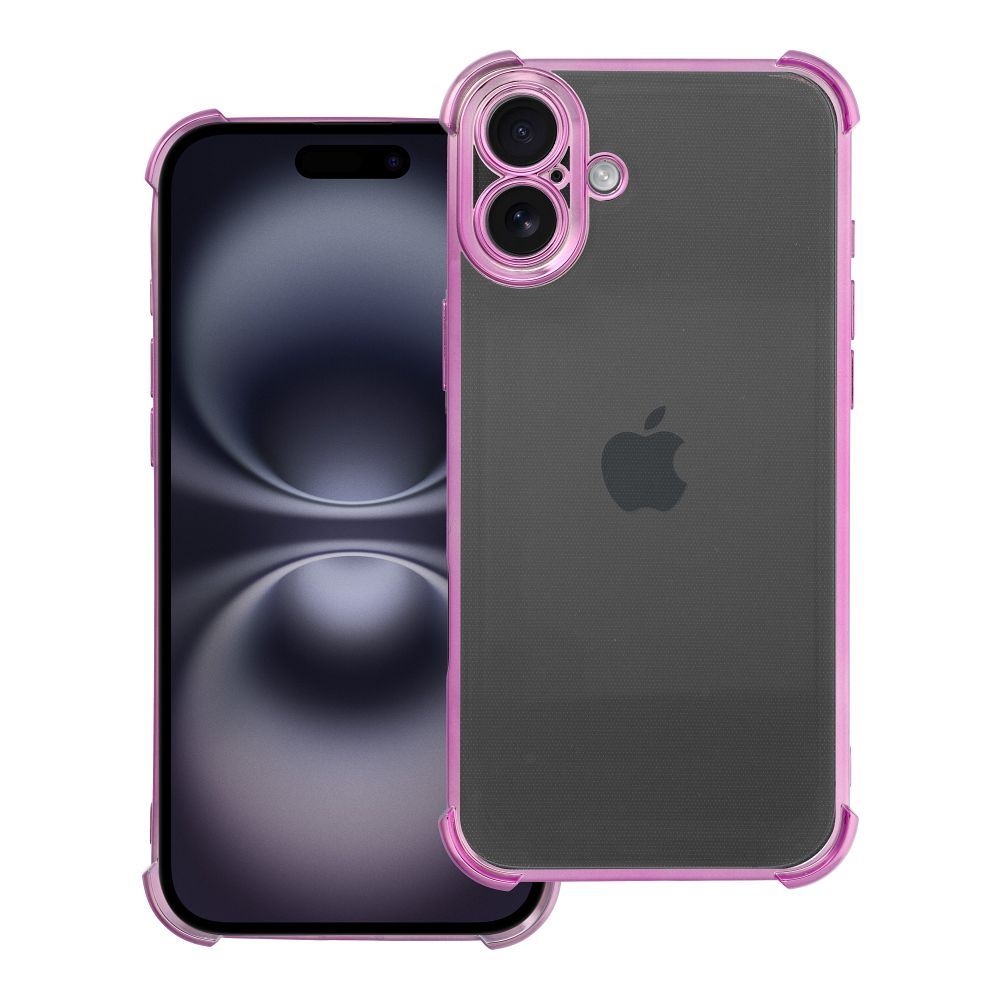 Suojakuori iPhone 16 PLUS:lle Antishock Electro violetti