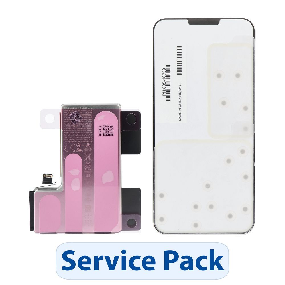 ServicePack Akku Apple iPhone 16 Pro:lle (661-42720)