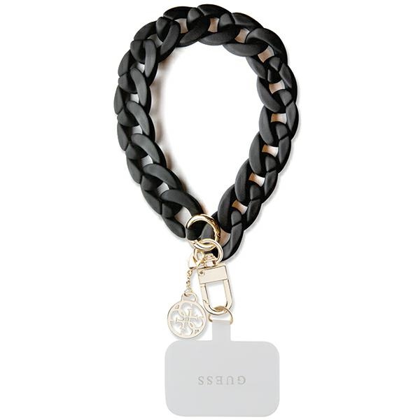 Guess nauha GUOUCBMC4MK musta HDSP Large Chain Acrylic 4G Charm