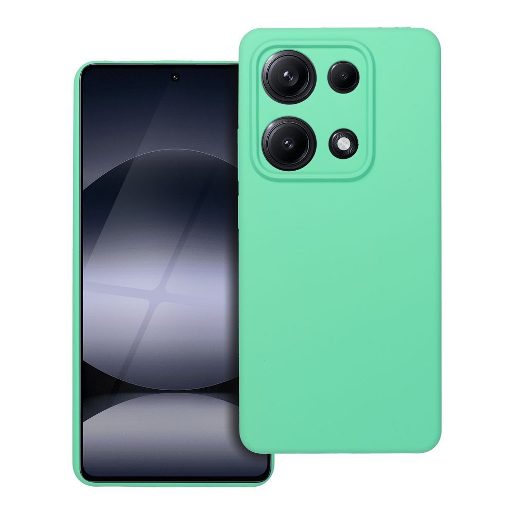 Case for Xiaomi Redmi Note 14S Silicone 2mm (camera protection) mint
