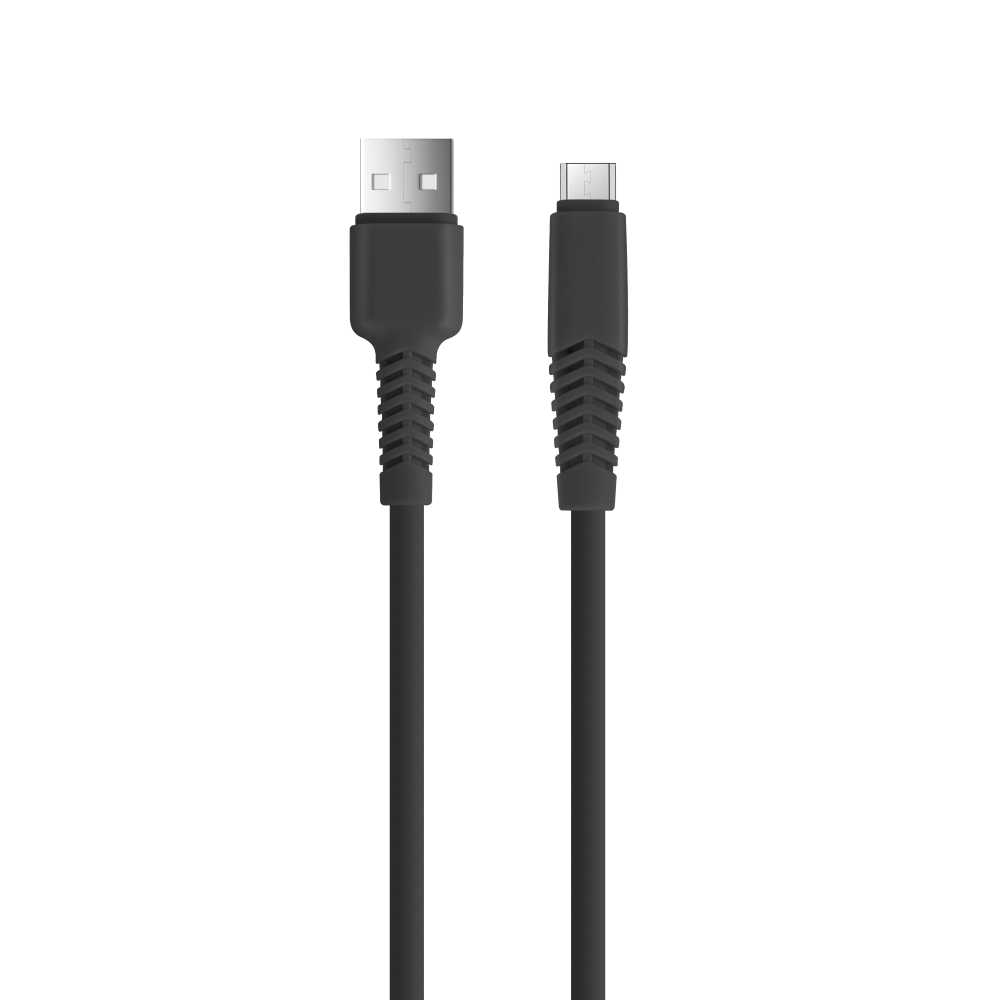 Setty USB - micro kaapeli 3 m 2A KSA-M-321 musta