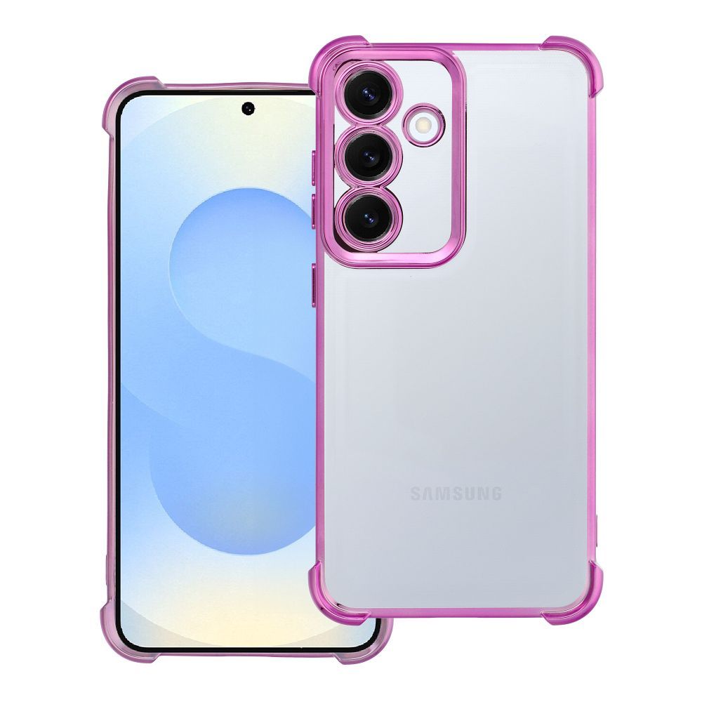 Suojakuori Samsung S25:lle Antishock Electro violetti