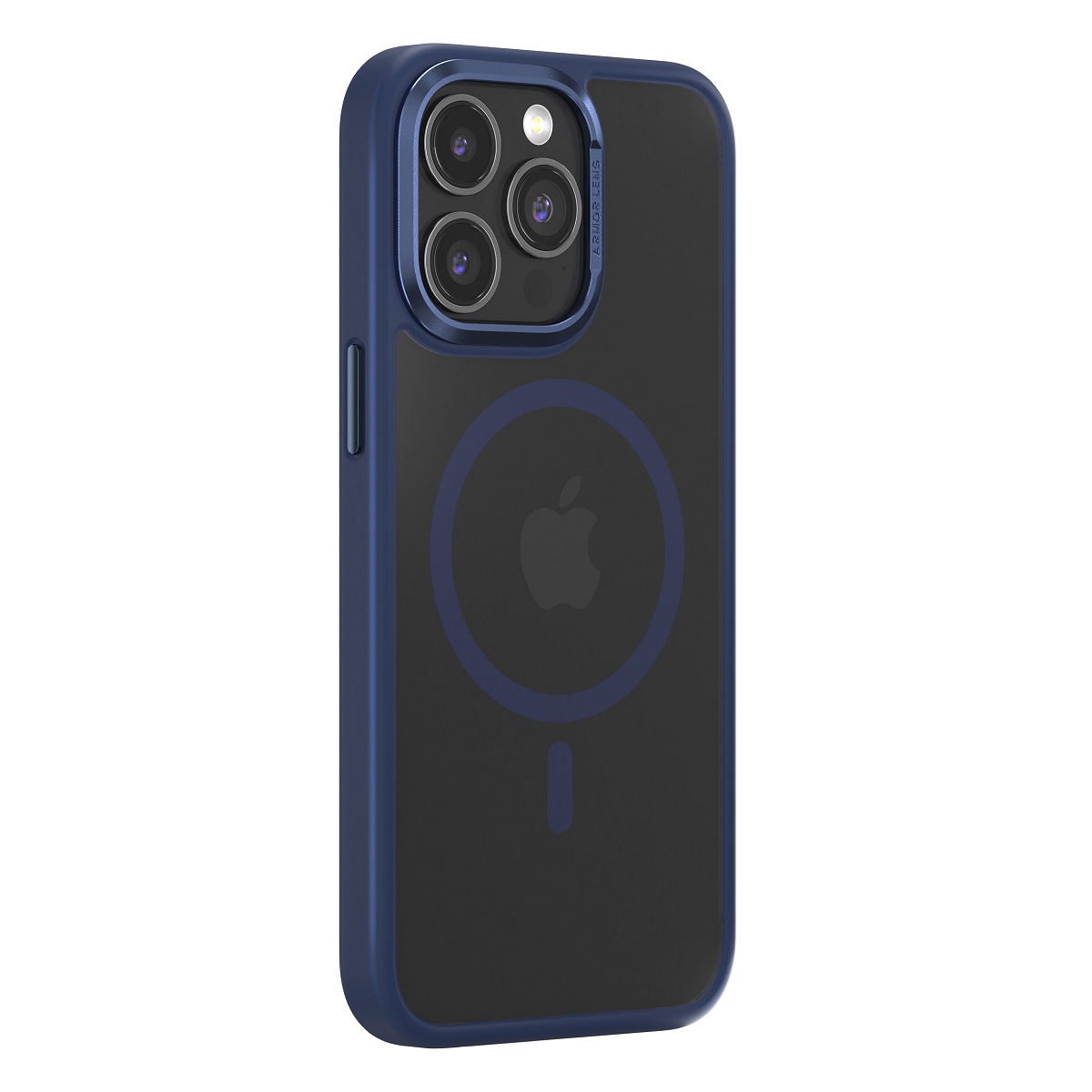 Comma Joy Elegant Mag -kuori iPhone 15 Plus sininen