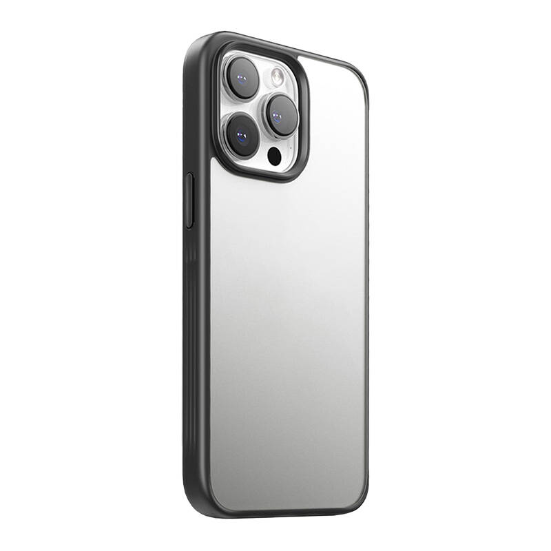 Suojapuhelinkotelo Joyroom JR-15Q2 iPhone 15 Pro:lle (mattamusta)