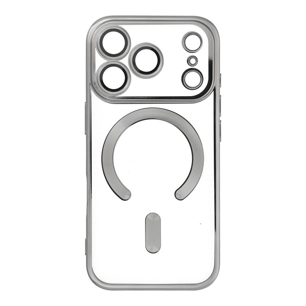 Suojakuori iPhone 17 PRO:lle Electro Mag Cover yhteensopiva MagSafen kanssa titaaninharmaa