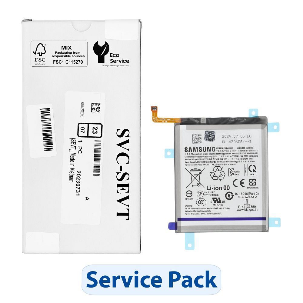 ServicePack Akku EB-BA525ABY SAMSUNG A52/A52S/S20 FE GH82-24205A