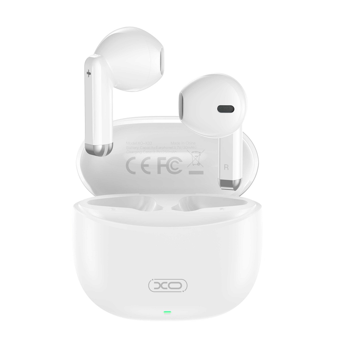 XO Bluetooth-kuulokkeet X33 TWS valkoiset