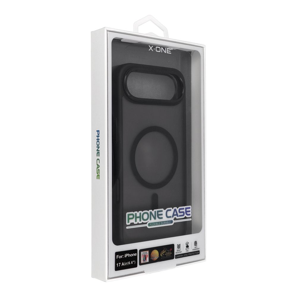 X-ONE Dropguard Magneettinen Suojakuori Air (MagSafe yhteensopiva) - Apple iPhone 17 Air:lle musta