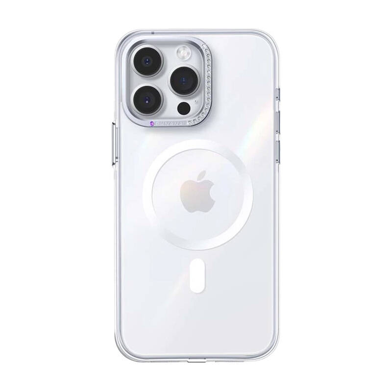 Joyroom PN-15B4 Magsafe Glacier kotelo iPhone 15 Pro Max (kirkas)