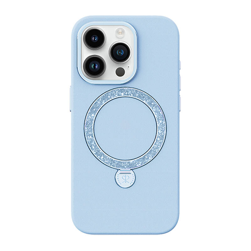 Joyroom PN-14L2 Kotelo Dancing Circle iPhone 14 Pro (sininen)