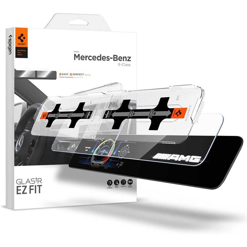 Spigen EZ FIT karkaistu lasi -sarja MERCEDES E-CLASS 2020 / 2021