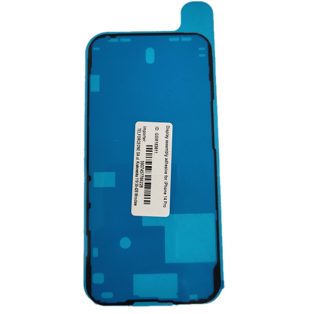 Näytön asennusliimanauha iPhone 14 Pro