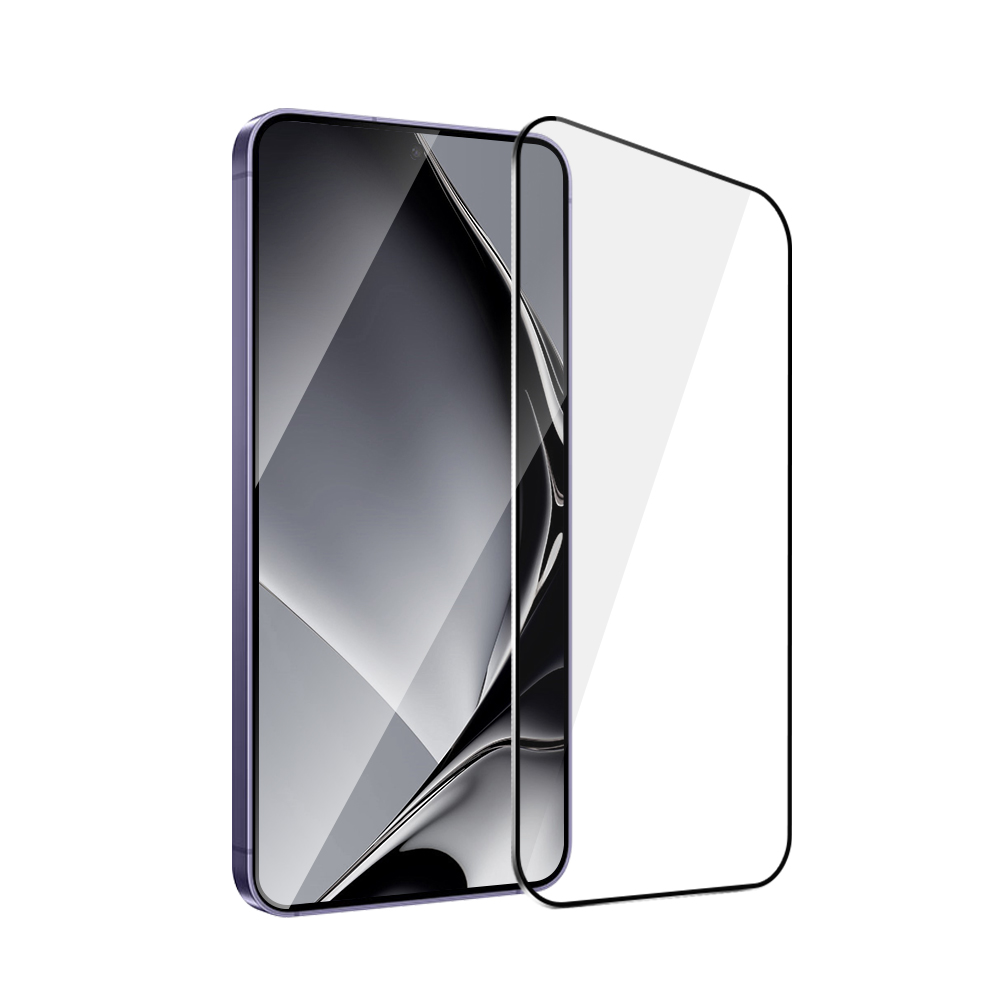 Karkaistu lasi metallireunuksella Samsung Galaxy S24 Plus:lle musta reunus