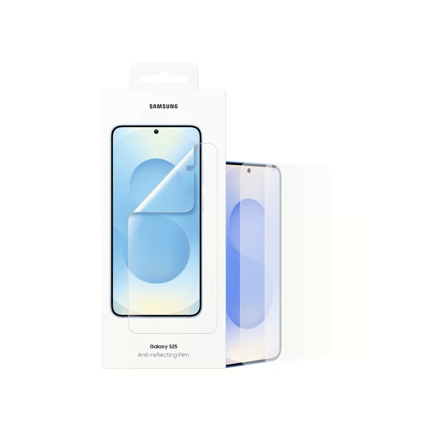Samsung heijastamaton suojakalvo Galaxy S25 läpinäkyvä 2 kpl