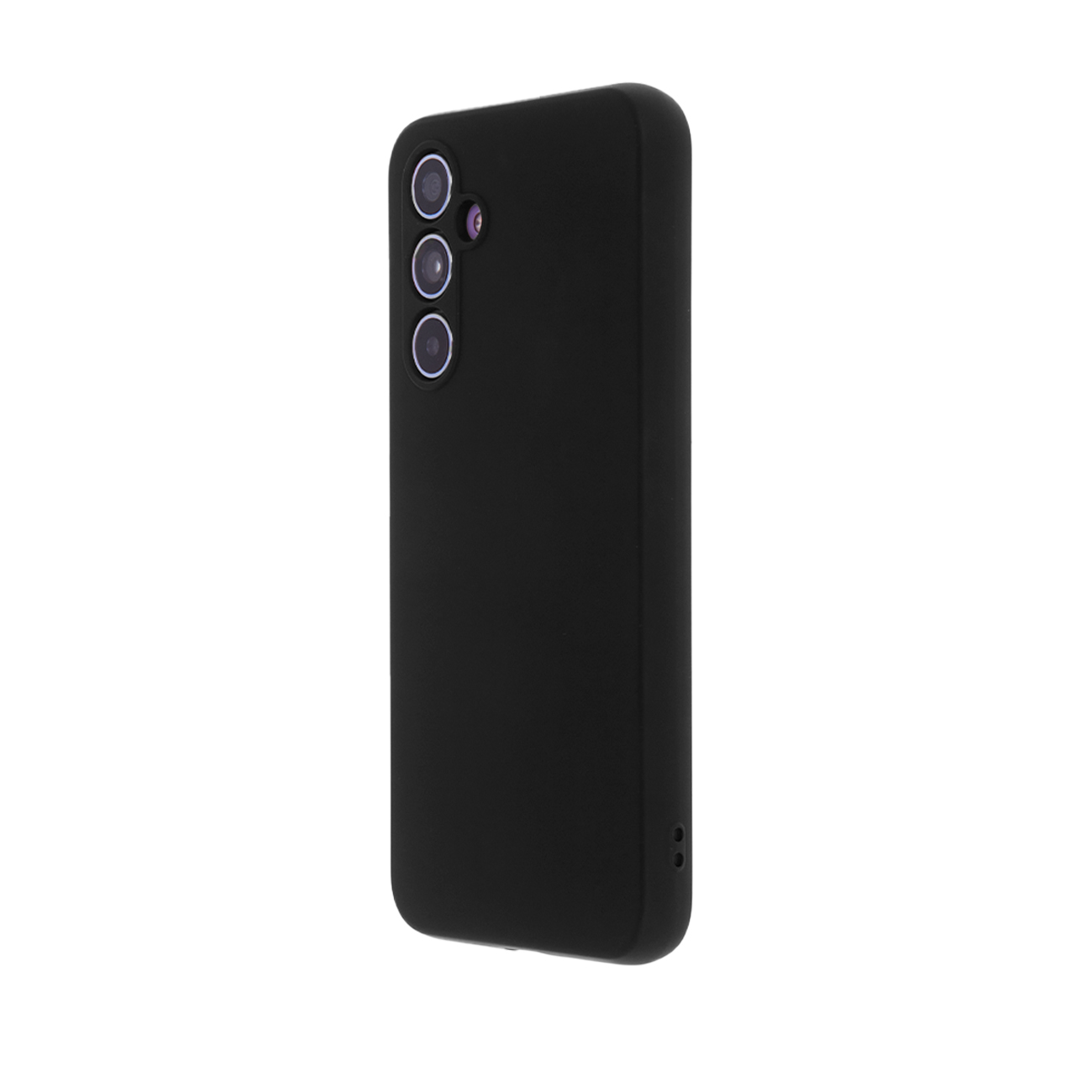 Silikoninen pehmeä puhelimen suojakuori Samsung Galaxy S23 FE musta