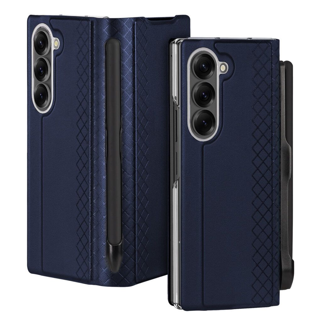 DUX DUCIS BRIL PEN HOLDER -suojakuori SAMSUNG Z FOLD 7 5G sininen