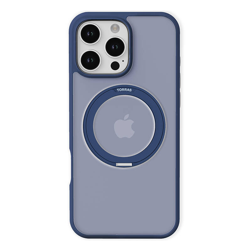 Torras Ostand Pro kotelo iPhone 16 ProMax (sininen)