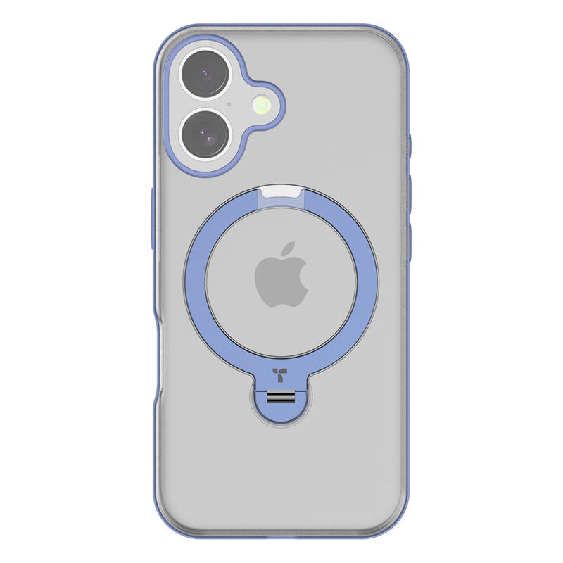 Torras Ostand Spin kotelo iPhone 16 (sininen)