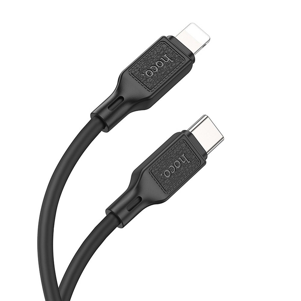 Kaapeli USB-C Lightning Hoco PD 20W 1 m X90 musta
