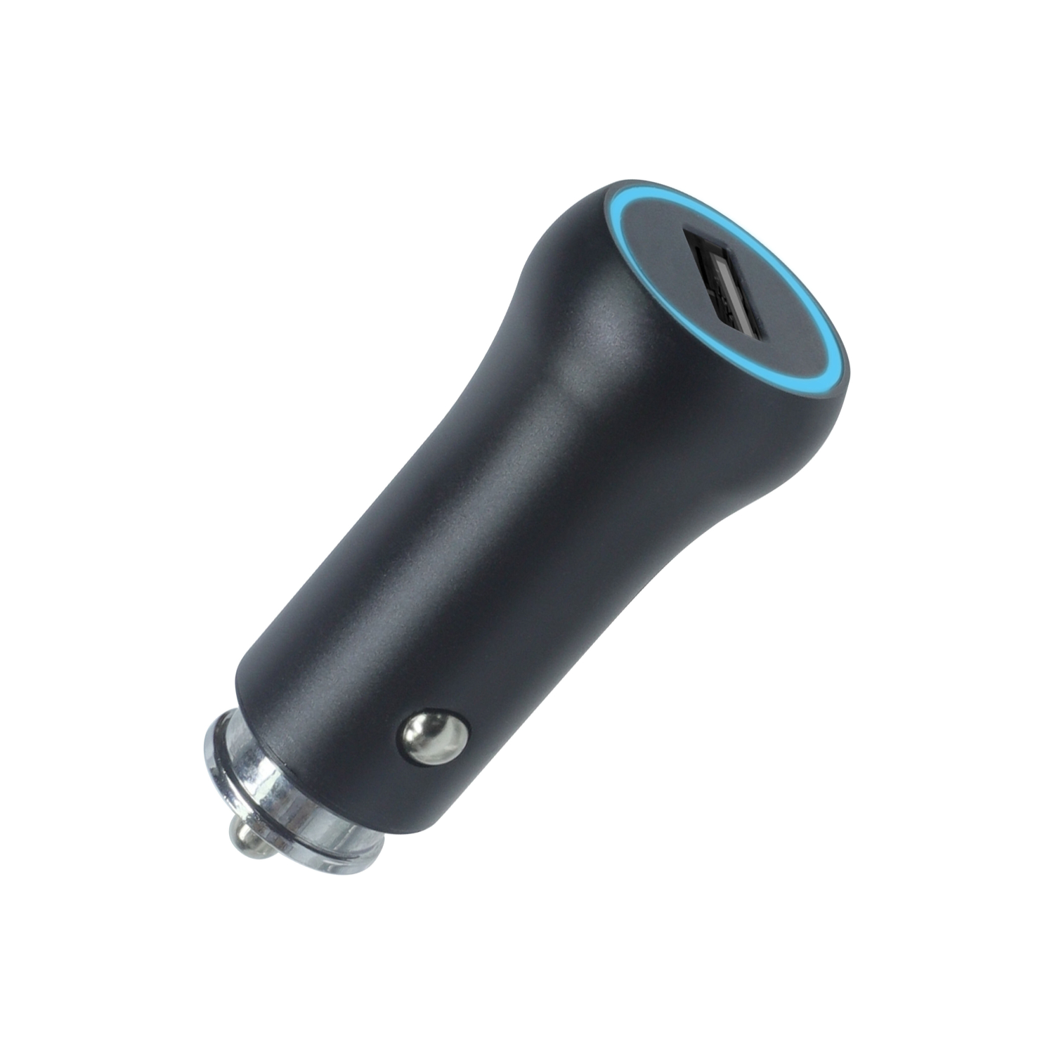 Setty autolaturi 1x USB 2,4A CC-A-241, musta