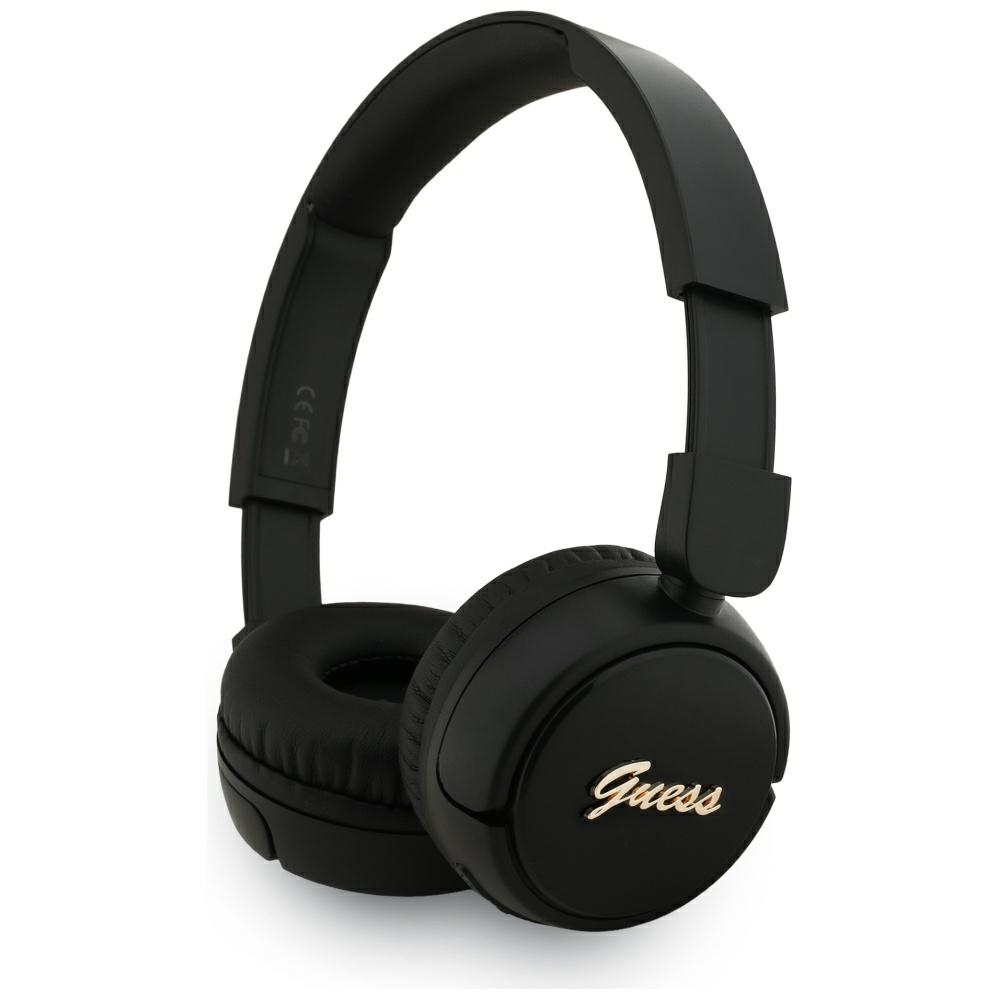 Guess Metal Logo Script kuulokkeet mustat