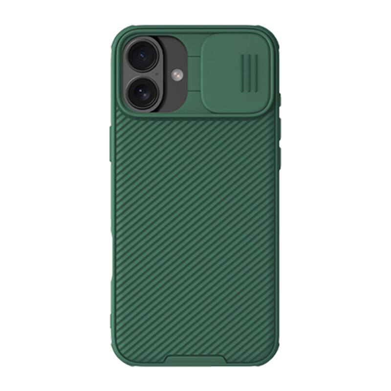 Nillkin CamShield Pro iPhone 16 Plus kotelo (vihreä)