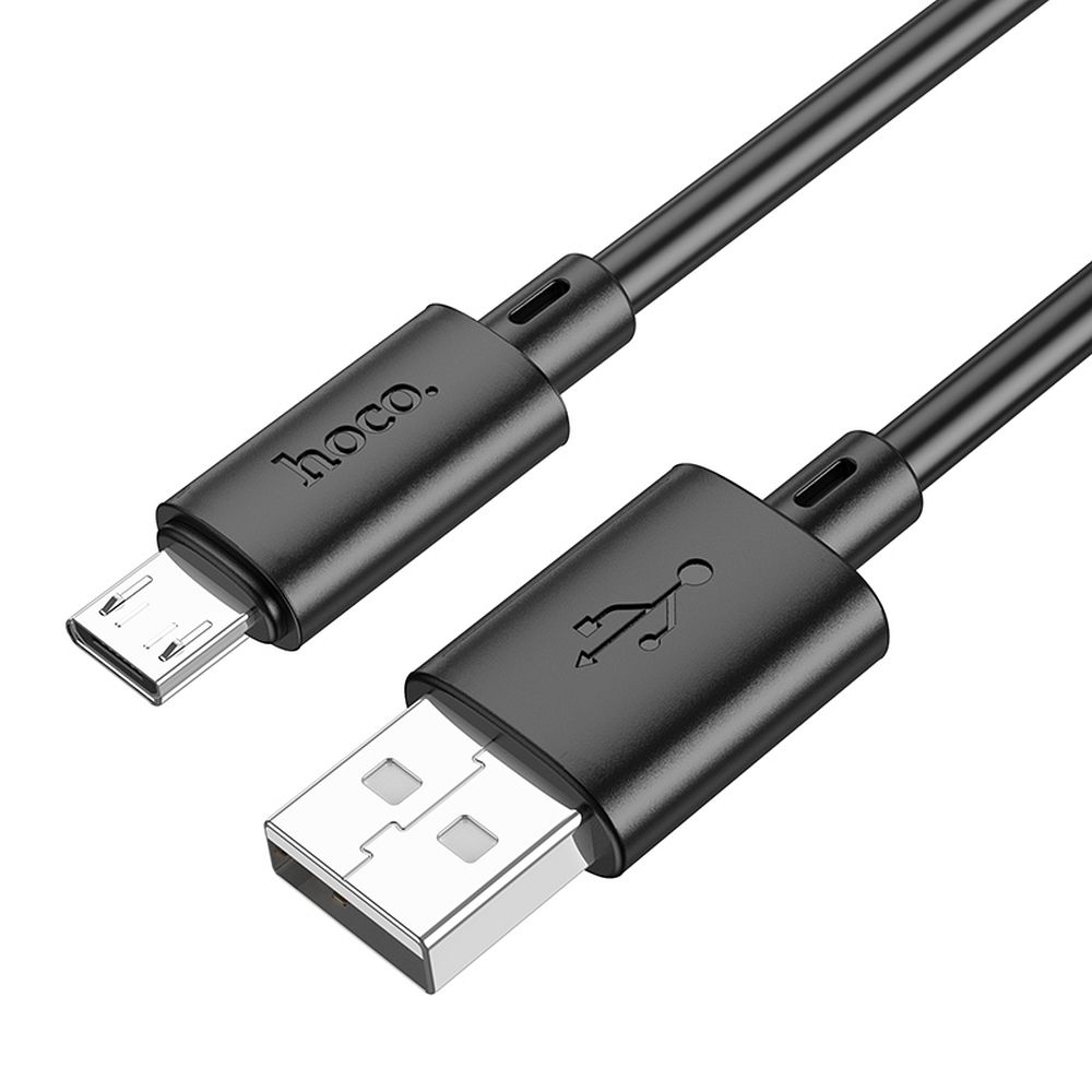 Kaapeli USB-A - Micro USB Hoco 2,4A 1 m X88 musta