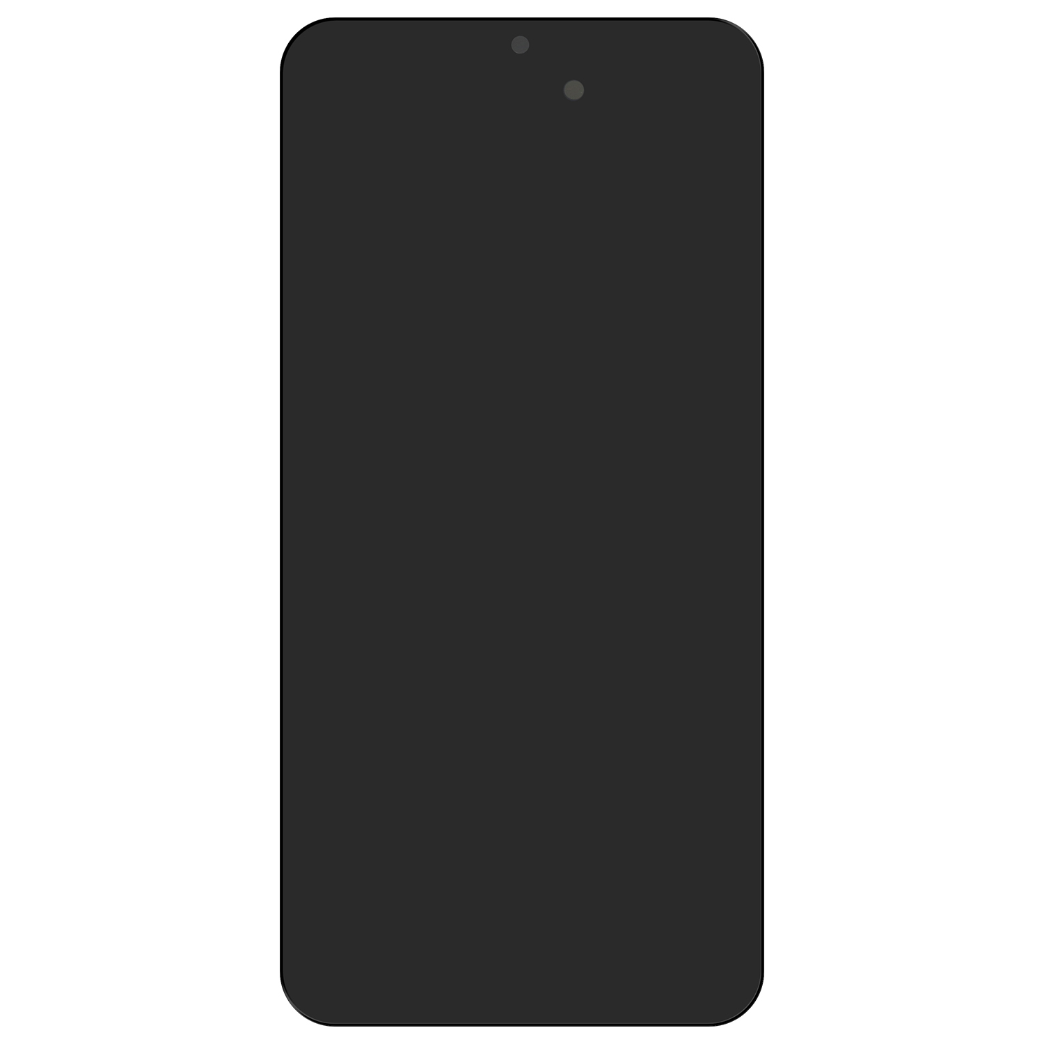 LCD + kosketusnäyttö Samsung A16 4G musta alkuperäinen